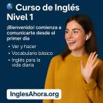 Nivel 1 de Inglés