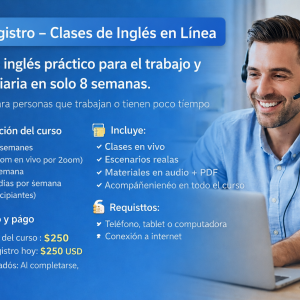 CLASE DE INGLES EN LINEA